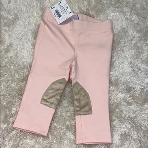 Janie & Jack Pink Riding Pants